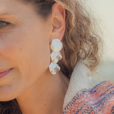 Olas Pendiente Maxi Brillo