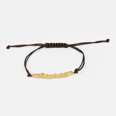 Canto Rodado Pulseira Largo Ouro